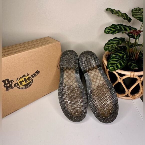 NEW Dr. Martens 1460 Y Cosmic Glitter Black Combat Boots Juniors 6, Women’s US 6 - Picture 5 of 13